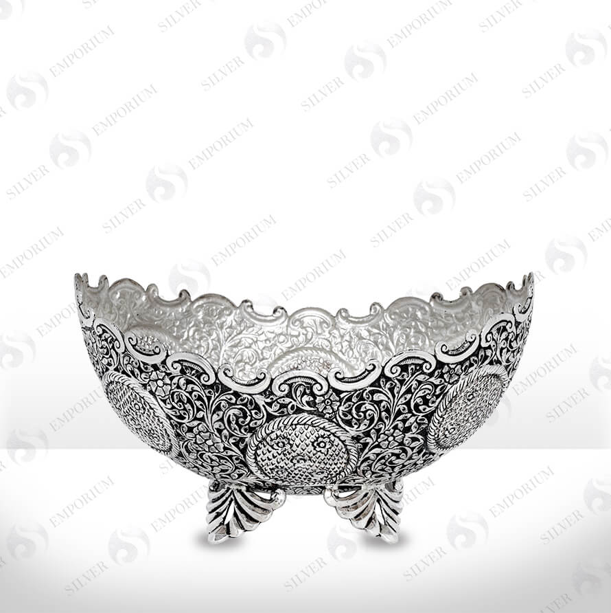 Silver Fruit Bowl