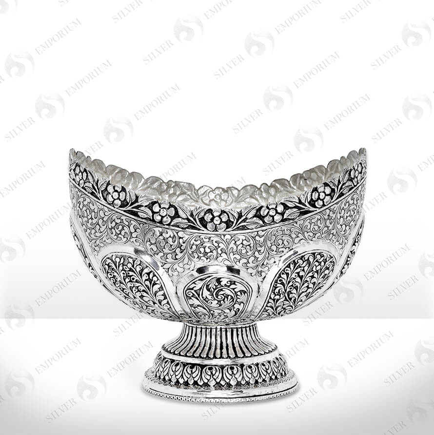 Silver Fruit Bowl