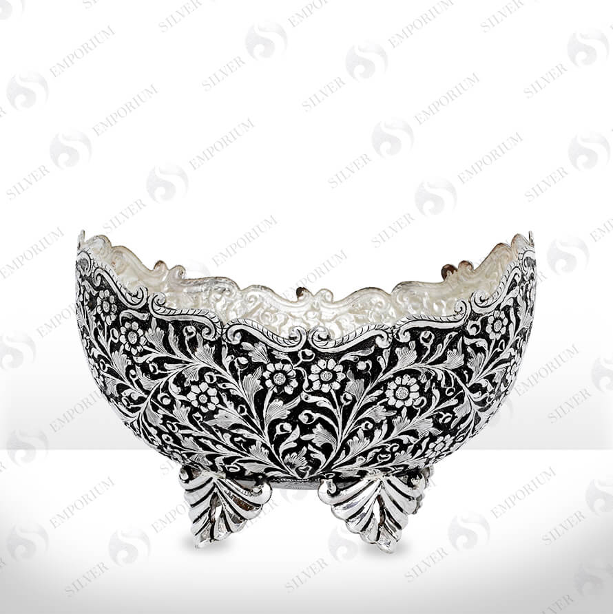 Silver Fruit Bowl