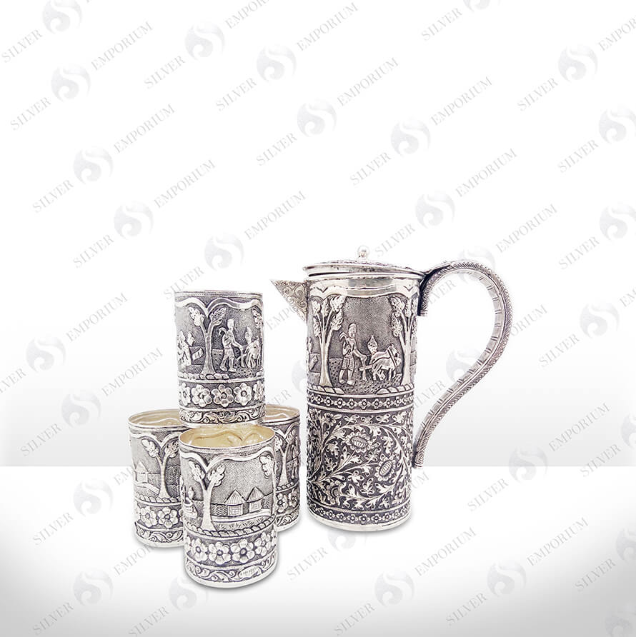 Silver Jug Set