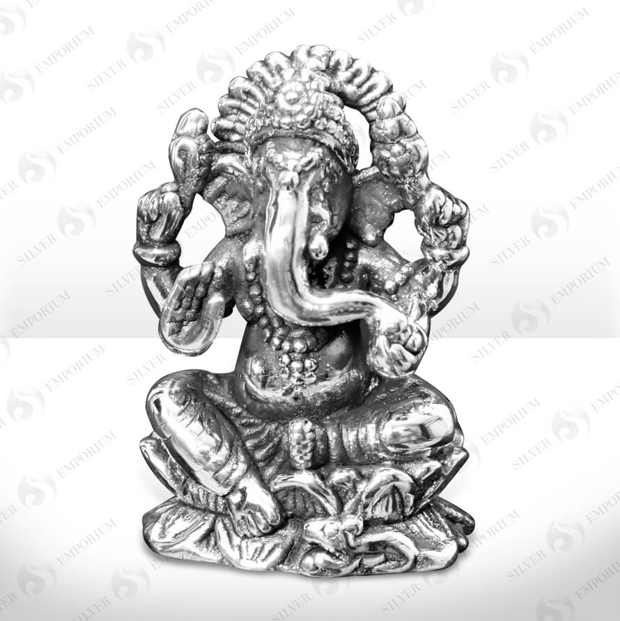 Silver Ganesh Ji