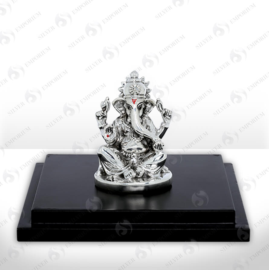 Silver Ganeshji