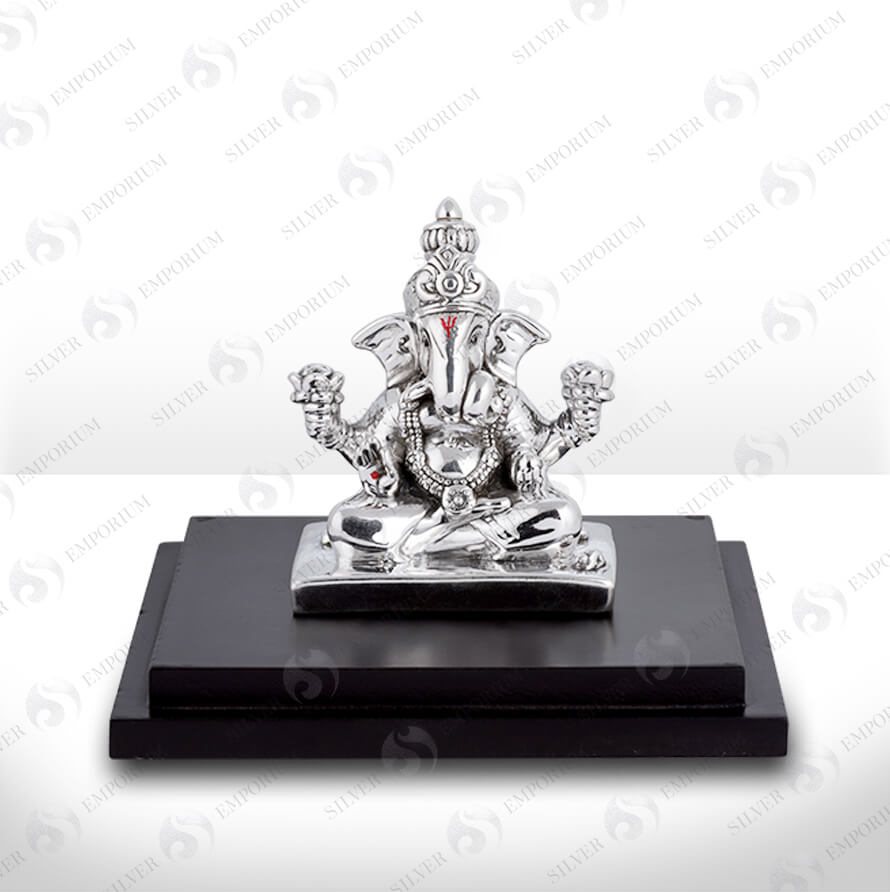 Silver Ganeshji
