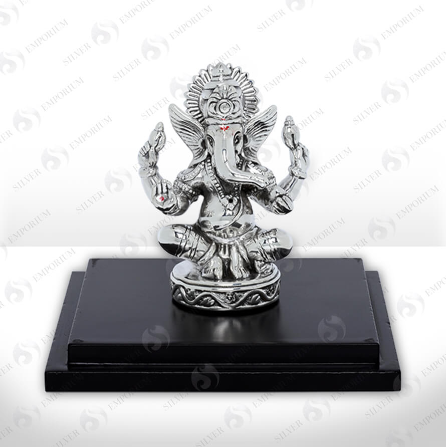 Silver Ganeshji