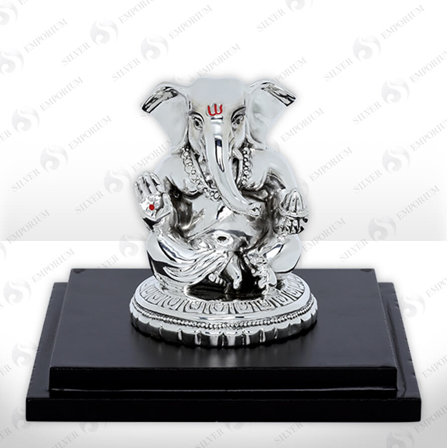Silver Ganeshji
