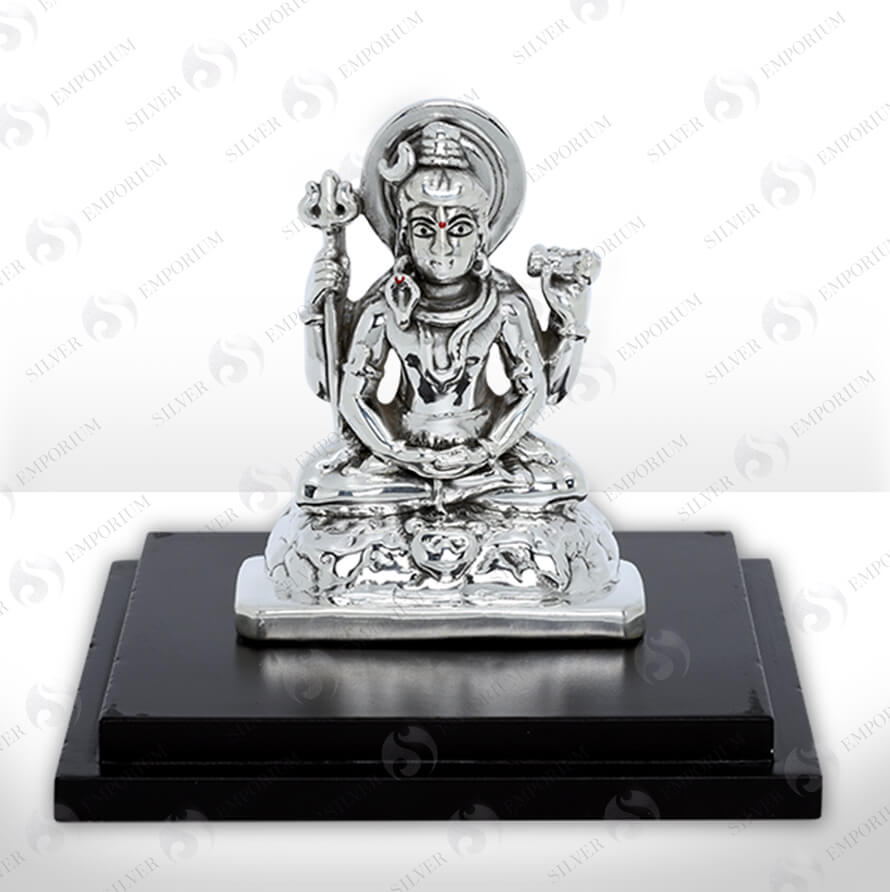 Silver Gautam Buddha