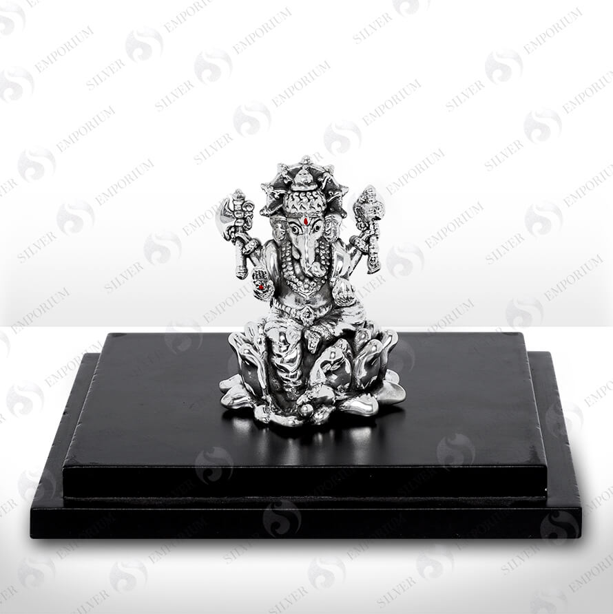 Silver Ganeshji